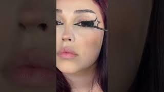 Star Eyeliner  #music #makeuptutorial #makeup #makeupart #starmakeup #star