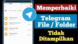 Cara Mengatasi Video Telegram Tidak Muncul Di File Manager | File Telegram tidak muncul