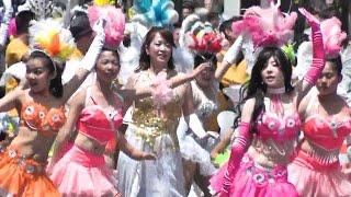 サンバ ストリート二番手・神戸まつり・Samba! japanese Women Dancer Kobe Festival