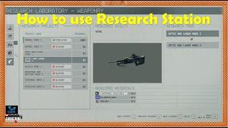 Starfield - How to use Research Station and Research Projects