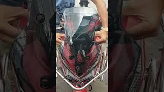 Honda Click V1 Walang Bubutasan Plug and Play Windshield