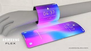 Samsung Galaxy Flex 2025 Future Smartphone Concept with Flexible Display