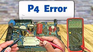 Unusual Results Fixing Mini Split AC Circuit Board P4 Error code