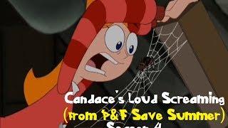 Phineas and Ferb Save Summer - Candace's Loud Scream [CLIP]