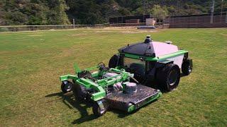 Graze Autonomous Electric Lawnmower Demonstration