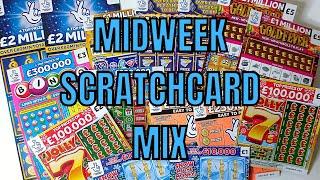 New Midweek Scratchcard Mix