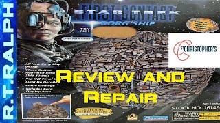 Star Trek Playmates Borg Sphere St Christophers Auction win, Review and Repair