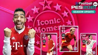 12 000 coins pack opening ICONIC MOMENT- FC BAYERN PES 2021 MOBILE - part 2