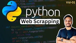 Web Scraping with Python - BeautifulSoup | Python Tutorials for Beginners |  Scraping Amazon Site #1