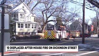 Multiple people displaced in Springfield fire