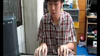 YAMAHA PC100 KeyBoard Circuit Bending Review by Nakkidpao