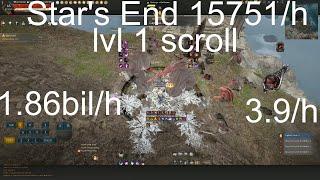 BDO Stars End, Awakening Nova 316AP, 15751/h blue no agris (14439 in 55min)