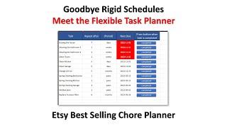 The Ultimate Recurring Task Planner in Excel