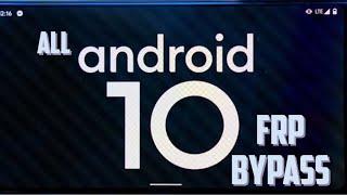 how to frp bypass android phones || google account bypass on smartphones (android 10)(2023)