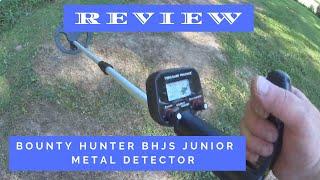 Review Metal Detector Bounty Hunter BHJS Junior