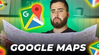 Como utilizar o Google Maps por satélite?