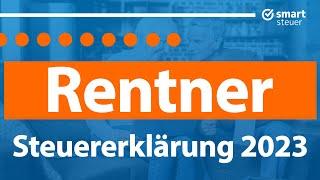 Anleitung: Steuererklärung 2023 Rentner | Rentner Steuererklärung 2023 selber machen