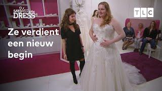 'Ik kom voor de tweede keer mijn bruidsjurk uitzoeken.'  - Say Yes To The Dress: Benelux