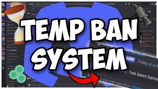 [NEW] - How to make a TEMP BAN SYSTEM for your Discord Bot! || Discord.js V14