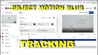 HOW TO BLUR MOVING OBJECT in VIDEO (MOTION TRACKING) FREE WITHOUT SOFTWARE