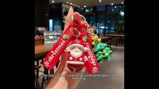 Unwrap the Magic: Hengxin Accessories PVC Christmas Keychain Series!