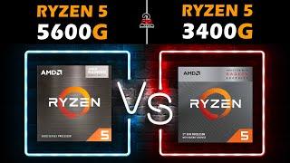 2022: AMD Ryzen 5 5600G Vs AMD Ryzen 5 3400G Test on 19 Games  | Is Ryzen 5 3400G still good?