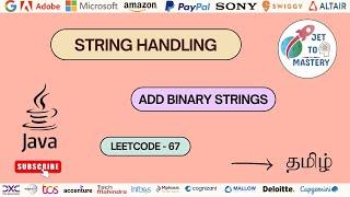 Add Binary Strings || Leetcode-67 || Data Structures And Algorithms in Java