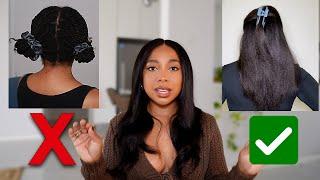 5 Hair Growth Mistakes You Are Making That Are Sabotaging Your Progress