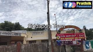 Siddapur Town in Kodagu