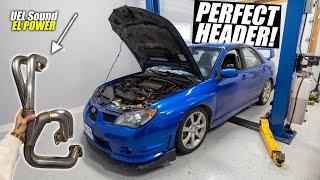 The BEST Subaru Header Install - UEL Sound & EL POWER!