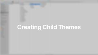 Creating Child Themes | YOOtheme Documentation (WordPress)