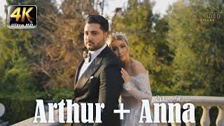Arthur + Anna's Wedding 4K UHD Highlights at Renaissance hall st Sophia Church and Noble Mansion