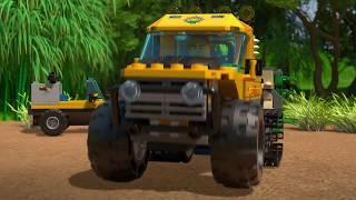 Jungle Halftrack Mission - LEGO City - 60159 - Product Animation