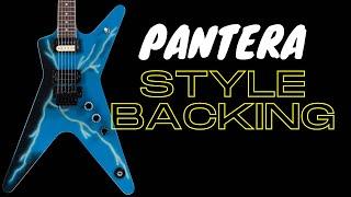 Pantera Style Guitar Backing Track - C# Minor