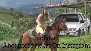 Cruel Horse Riding By Women