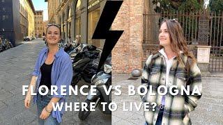 Florence vs Bologna: do I regret moving? 