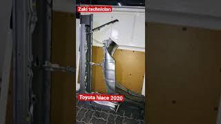 Toyota hiace 2020mager accident repair and replacement working zaki technician