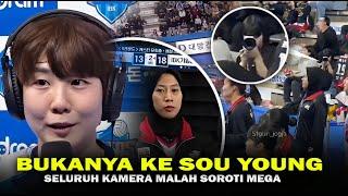 "Kasian So Young Cape Cape jd Mvp" Uniknya Malah Mega yg Banyak di Sorot Kamera Padahal Ga Main!!