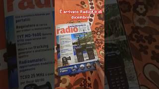 Radiokitelettronica di dicembre è in edicola #radiokit #elettronica #rivista