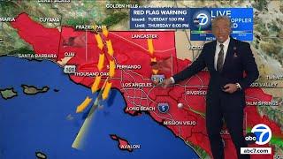 SoCal bracing for potentially destructive windstorm, extreme fire danger