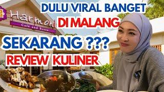 Harmoni Cafe Malang, Review Kuliner Apa Adanya #vlogkuliner