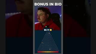 BONUS IN BIO #casino #plinko #game #stream #bigwin #shorts #casinostream #gambling #plinkogame #x100