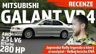 Mitsubishi Galant VR4 - Recenze - Japonská Rally Legenda a Velkej brácha eva