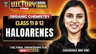 VICTORY Free Crash Course: Haloarenes | NEET 2025 Organic Chemistry | Anushka Choudhary