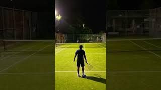 Backend lob with ease | #tennis #tennisfunny  #tennissports #tennislobshot