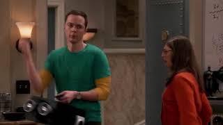 Sheldon gave the finger