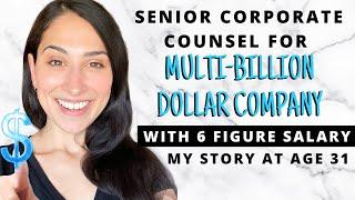 Corporate Counsel  For Multi-Billion Dollar Company With 6 Figure Salary!