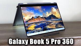 Samsung Galaxy Book 5 Pro 360 - Powerful New Laptop w/ Intel Lunar Lake