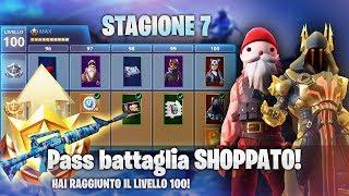 Shoppo TUTTO il Pass Battaglia 7! NUOVA STAGIONE Fortnite ITA!