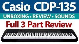 BEST DIGITAL PIANO VALUE? Casio CDP-135 & CDP-130 Keyboard Review & Demo